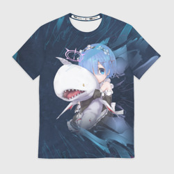 Мужская футболка 3D Re: Zero. Жизнь с нуля