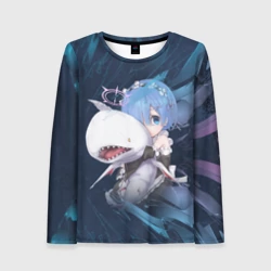 Женский лонгслив 3D Re: Zero. Жизнь с нуля