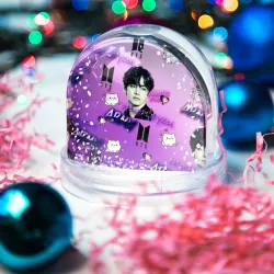 Игрушка Снежный шар I purple you - фото 2