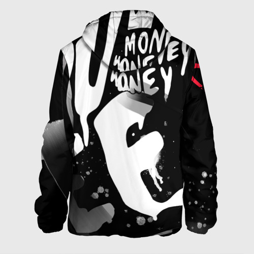 Мужская куртка 3D с принтом Money, money, вид сзади #1
