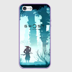 Чехол для iPhone 5/5S матовый Ghost of Tsushima