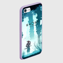 Чехол для iPhone 5/5S матовый Ghost of Tsushima - фото 2