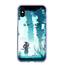 Чехол для iPhone XS Max матовый Ghost of Tsushima