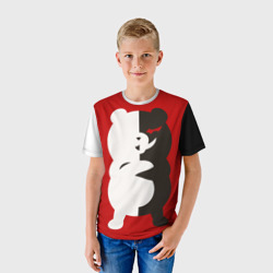Детская футболка 3D+ Monokuma стилизованный - фото 2