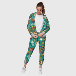 Женский костюм 3D Pop art comics  паттерн  - фото 2