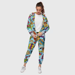 Женский костюм 3D Pop art comics  паттерн  - фото 2