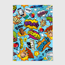 Постер Pop art comics