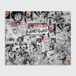 Плед 3D Ахегао girls anime pattern