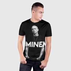 Мужская футболка 3D Slim Eminem - фото 2