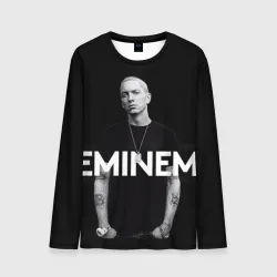 Мужской лонгслив 3D Eminem