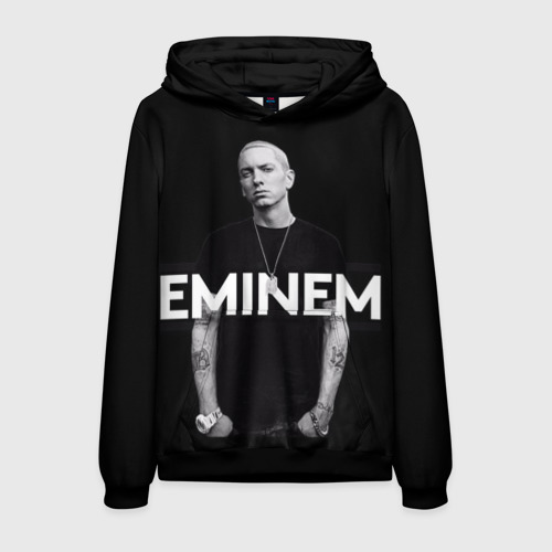 Мужская толстовка 3D Eminem, цвет черный