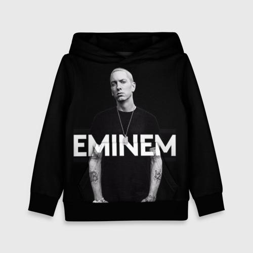 Детская толстовка 3D Eminem, цвет черный