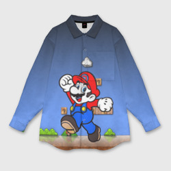 Мужская рубашка oversize 3D Mario