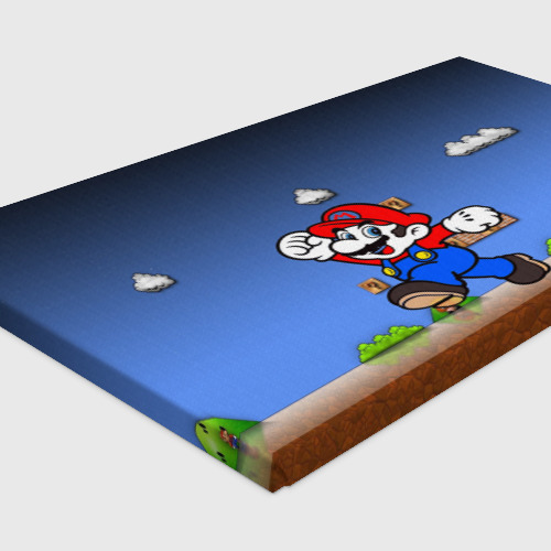Холст прямоугольный Mario, цвет 3D печать - фото 4