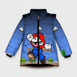 Зимняя куртка для девочек 3D Mario