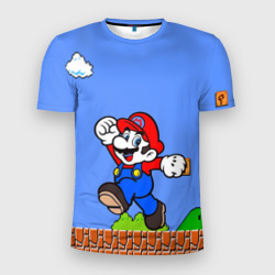 Мужская футболка 3D Slim Mario