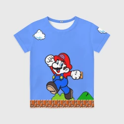 Детская футболка 3D Mario