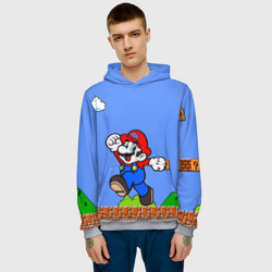 Мужская толстовка 3D Mario - фото 2