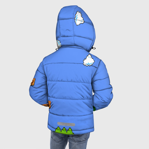 Зимняя куртка для мальчиков 3D Mario, цвет красный - фото 4