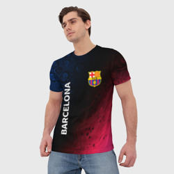 Мужская футболка 3D Barcelona Барселона - фото 2