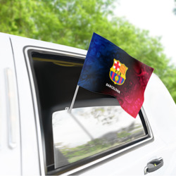 Флаг для автомобиля Barcelona Барселона - фото 2