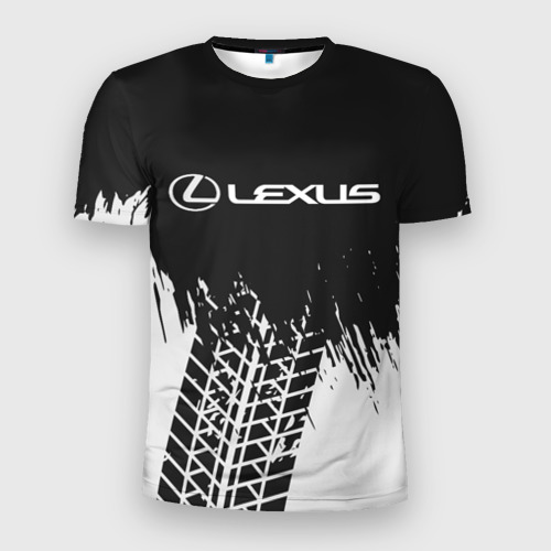 Мужская футболка 3D Slim LEXUS / ЛЕКСУС, цвет 3D печать