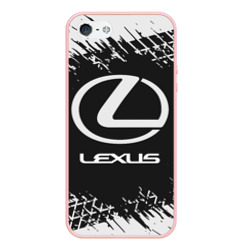 Чехол для iPhone 5/5S матовый Lexus Лексус