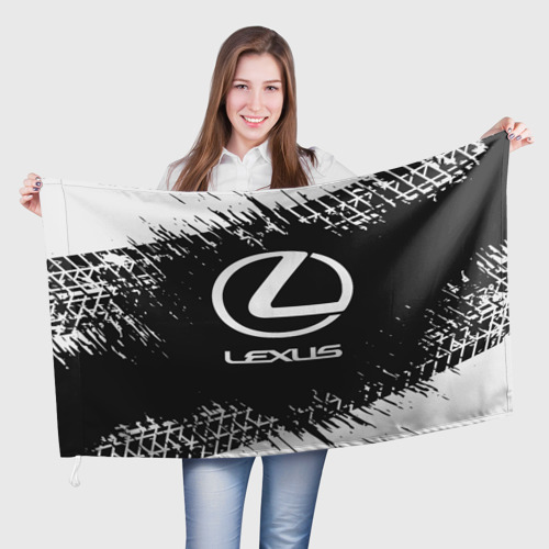 Флаг 3D Lexus Лексус