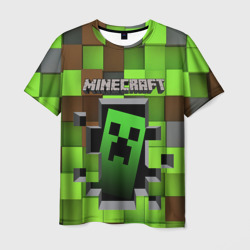 Мужская футболка 3D Minecraft