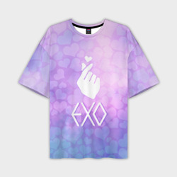 Мужская футболка oversize 3D Exo