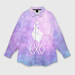 Мужская рубашка oversize 3D Exo