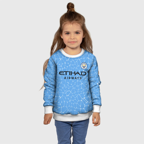 Детский свитшот 3D L. Messi Manchester City , цвет 3D печать - фото 7