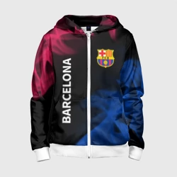 Детская толстовка 3D на молнии Barcelona Барселона