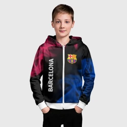 Детская толстовка 3D на молнии Barcelona Барселона - фото 2