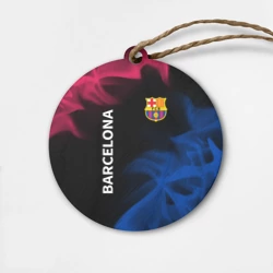 Деревянная игрушка круг Barcelona Барселона