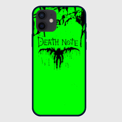 Death Note logo black and green – Чехол для iPhone 12 Mini с принтом купить