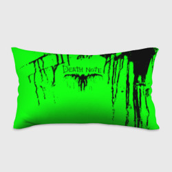 Подушка 3D антистресс Death Note logo black and green