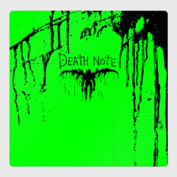 Магнитный плакат 3Х3 Death Note logo black and green