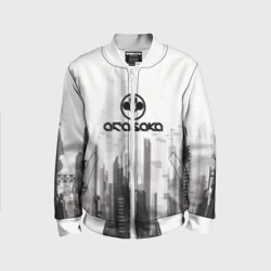 Детский бомбер 3D Cyberpunk 2077 Arasaka