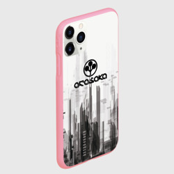Чехол для iPhone 11 Pro Max матовый Cyberpunk 2077 Arasaka - фото 2