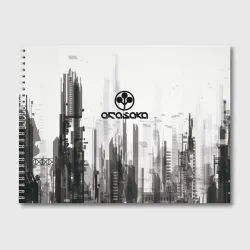 Альбом для рисования Cyberpunk 2077 Arasaka