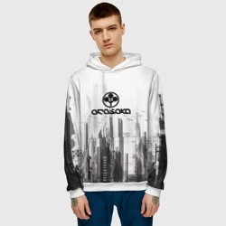 Мужская толстовка 3D Cyberpunk 2077 Arasaka - фото 2