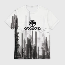 Мужская футболка 3D Cyberpunk 2077 Arasaka