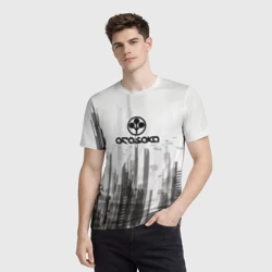 Мужская футболка 3D Cyberpunk 2077 Arasaka - фото 2