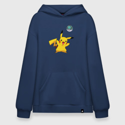 Худи SuperOversize хлопок Pokemon Pikachu 1
