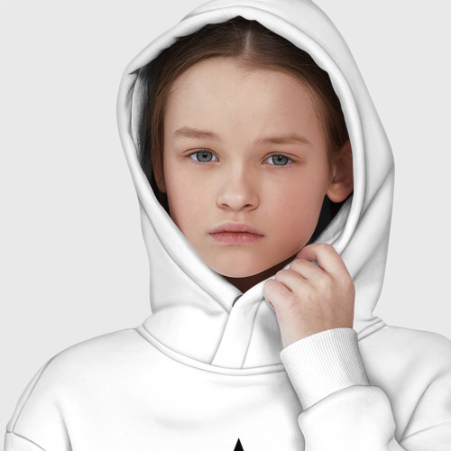 Детское худи Oversize хлопок Assassin's Creed, цвет белый - фото 6