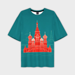 Мужская футболка oversize 3D Москва