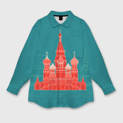 Женская рубашка oversize 3D Москва