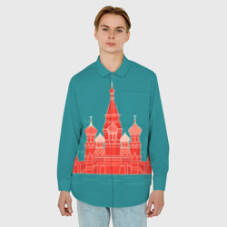 Мужская рубашка oversize 3D Москва - фото 2