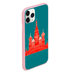 Чехол для iPhone 11 Pro матовый Москва - фото 2